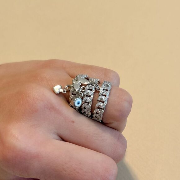 Evil eye ring R700 - Picture 2 of 4